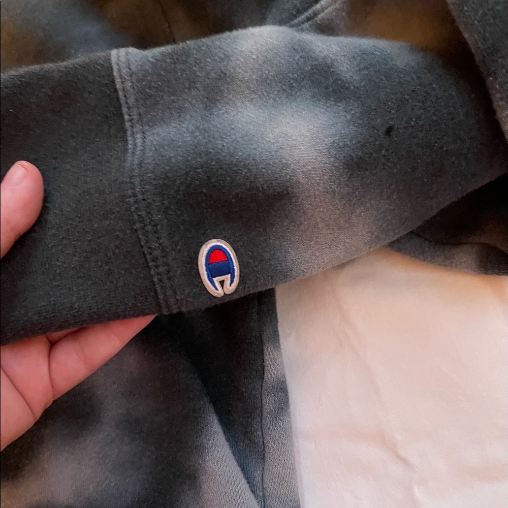 champion tie dye cropped hoodie - Picture 6 of 8
